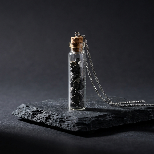 Anandham silver — hero on dark slate, low-key lighting