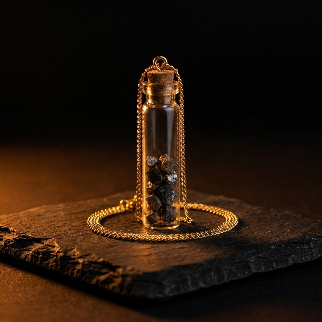 Anandham gold — hero on dark slate with amber accent